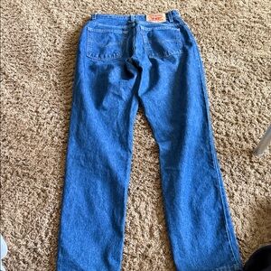 Levi's Blue Straight-Leg Jeans